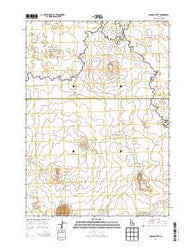 Wagon Butte Idaho Current topographic map, 1:24000 scale, 7.5 X 7.5 Minute, Year 2013