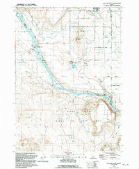 Walters Butte Idaho Historical topographic map, 1:24000 scale, 7.5 X 7.5 Minute, Year 1992