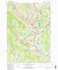 Warbonnet Peak Idaho Historical topographic map, 1:24000 scale, 7.5 X 7.5 Minute, Year 1972