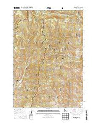 Wards Butte Idaho Current topographic map, 1:24000 scale, 7.5 X 7.5 Minute, Year 2013