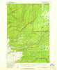Warm River Butte Idaho Historical topographic map, 1:62500 scale, 15 X 15 Minute, Year 1957