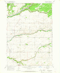 Warm River Idaho Historical topographic map, 1:24000 scale, 7.5 X 7.5 Minute, Year 1965