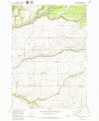 Warm River Idaho Historical topographic map, 1:24000 scale, 7.5 X 7.5 Minute, Year 1965