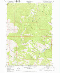 Warm Springs Point Idaho Historical topographic map, 1:24000 scale, 7.5 X 7.5 Minute, Year 1957