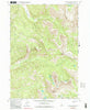 Washington Peak Idaho Historical topographic map, 1:24000 scale, 7.5 X 7.5 Minute, Year 1964