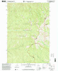 Watchtower Peak Idaho Historical topographic map, 1:24000 scale, 7.5 X 7.5 Minute, Year 1998