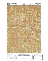 Watchtower Peak Idaho Current topographic map, 1:24000 scale, 7.5 X 7.5 Minute, Year 2013