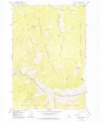 Waugh Mountain Idaho Historical topographic map, 1:24000 scale, 7.5 X 7.5 Minute, Year 1978