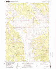 Wayan East Idaho Historical topographic map, 1:24000 scale, 7.5 X 7.5 Minute, Year 1980