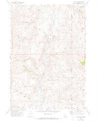 Webb Creek Idaho Historical topographic map, 1:24000 scale, 7.5 X 7.5 Minute, Year 1970