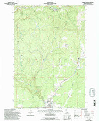 Weippe North Idaho Historical topographic map, 1:24000 scale, 7.5 X 7.5 Minute, Year 1994