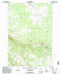Weippe South Idaho Historical topographic map, 1:24000 scale, 7.5 X 7.5 Minute, Year 1994
