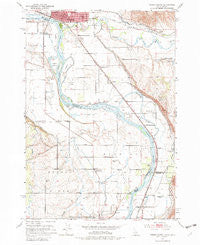 Weiser South Idaho Historical topographic map, 1:24000 scale, 7.5 X 7.5 Minute, Year 1951