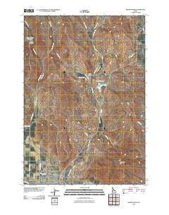 Weiser North Idaho Historical topographic map, 1:24000 scale, 7.5 X 7.5 Minute, Year 2010