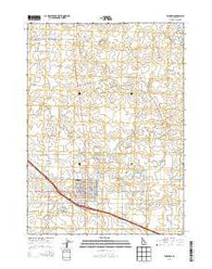 Wendell Idaho Current topographic map, 1:24000 scale, 7.5 X 7.5 Minute, Year 2013