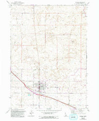 Wendell Idaho Historical topographic map, 1:24000 scale, 7.5 X 7.5 Minute, Year 1971