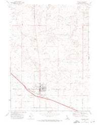 Wendell Idaho Historical topographic map, 1:24000 scale, 7.5 X 7.5 Minute, Year 1971