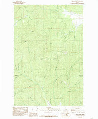 West Dennis Idaho Historical topographic map, 1:24000 scale, 7.5 X 7.5 Minute, Year 1985