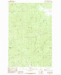 West Dennis Idaho Historical topographic map, 1:24000 scale, 7.5 X 7.5 Minute, Year 1985