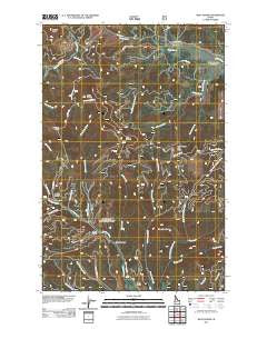 West Dennis Idaho Historical topographic map, 1:24000 scale, 7.5 X 7.5 Minute, Year 2011