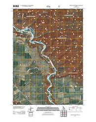Wheaton Mountain Idaho Historical topographic map, 1:24000 scale, 7.5 X 7.5 Minute, Year 2011