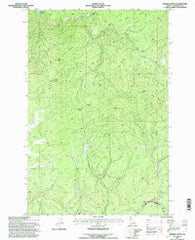 Whiskey Butte Idaho Historical topographic map, 1:24000 scale, 7.5 X 7.5 Minute, Year 1994