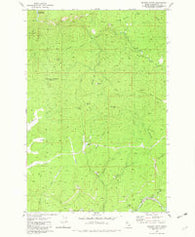 Whiskey Butte Idaho Historical topographic map, 1:24000 scale, 7.5 X 7.5 Minute, Year 1981