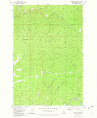 Whiskey Butte Idaho Historical topographic map, 1:24000 scale, 7.5 X 7.5 Minute, Year 1981