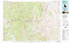 White Cloud Peaks Idaho Historical topographic map, 1:100000 scale, 30 X 60 Minute, Year 1982
