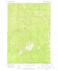 White Rock Peak Idaho Historical topographic map, 1:24000 scale, 7.5 X 7.5 Minute, Year 1973