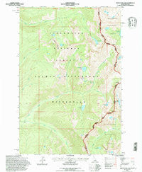White Sand Lake Idaho Historical topographic map, 1:24000 scale, 7.5 X 7.5 Minute, Year 1994