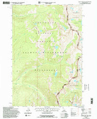 White Sand Lake Idaho Historical topographic map, 1:24000 scale, 7.5 X 7.5 Minute, Year 1994