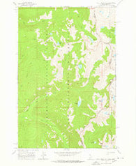 White Sand Lake Idaho Historical topographic map, 1:24000 scale, 7.5 X 7.5 Minute, Year 1966
