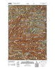 White Bird Hill Idaho Historical topographic map, 1:24000 scale, 7.5 X 7.5 Minute, Year 2011