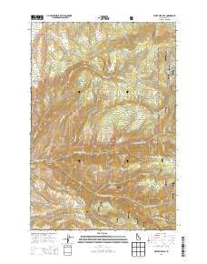 White Bird Hill Idaho Current topographic map, 1:24000 scale, 7.5 X 7.5 Minute, Year 2013