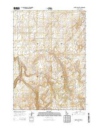 White Owl Butte Idaho Current topographic map, 1:24000 scale, 7.5 X 7.5 Minute, Year 2013