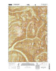 White Sand Lake Idaho Current topographic map, 1:24000 scale, 7.5 X 7.5 Minute, Year 2013