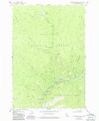 Whitewater Ranch Idaho Historical topographic map, 1:24000 scale, 7.5 X 7.5 Minute, Year 1979