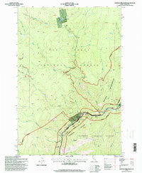 Whitewater Ranch Idaho Historical topographic map, 1:24000 scale, 7.5 X 7.5 Minute, Year 1995