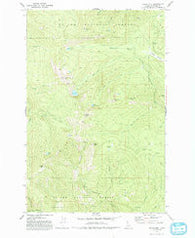 Widow Mtn Idaho Historical topographic map, 1:24000 scale, 7.5 X 7.5 Minute, Year 1969