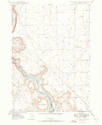 Wild Horse Butte Idaho Historical topographic map, 1:24000 scale, 7.5 X 7.5 Minute, Year 1947