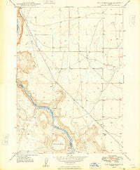Wild Horse Butte Idaho Historical topographic map, 1:24000 scale, 7.5 X 7.5 Minute, Year 1948