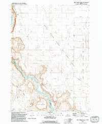 Wild Horse Butte Idaho Historical topographic map, 1:24000 scale, 7.5 X 7.5 Minute, Year 1992