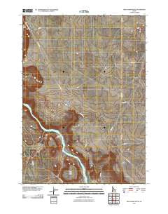 Wild Horse Butte Idaho Historical topographic map, 1:24000 scale, 7.5 X 7.5 Minute, Year 2010