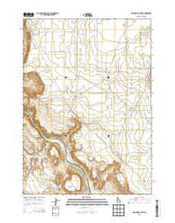 Wild Horse Butte Idaho Current topographic map, 1:24000 scale, 7.5 X 7.5 Minute, Year 2013