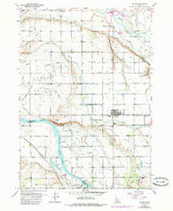 Wilder Idaho Historical topographic map, 1:24000 scale, 7.5 X 7.5 Minute, Year 1957