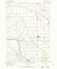 Wilder Idaho Historical topographic map, 1:24000 scale, 7.5 X 7.5 Minute, Year 1957