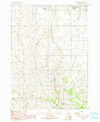 Williams Creek Idaho Historical topographic map, 1:24000 scale, 7.5 X 7.5 Minute, Year 1990
