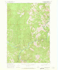 Williams Peak Idaho Historical topographic map, 1:24000 scale, 7.5 X 7.5 Minute, Year 1969