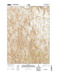 Williams Creek Idaho Current topographic map, 1:24000 scale, 7.5 X 7.5 Minute, Year 2013